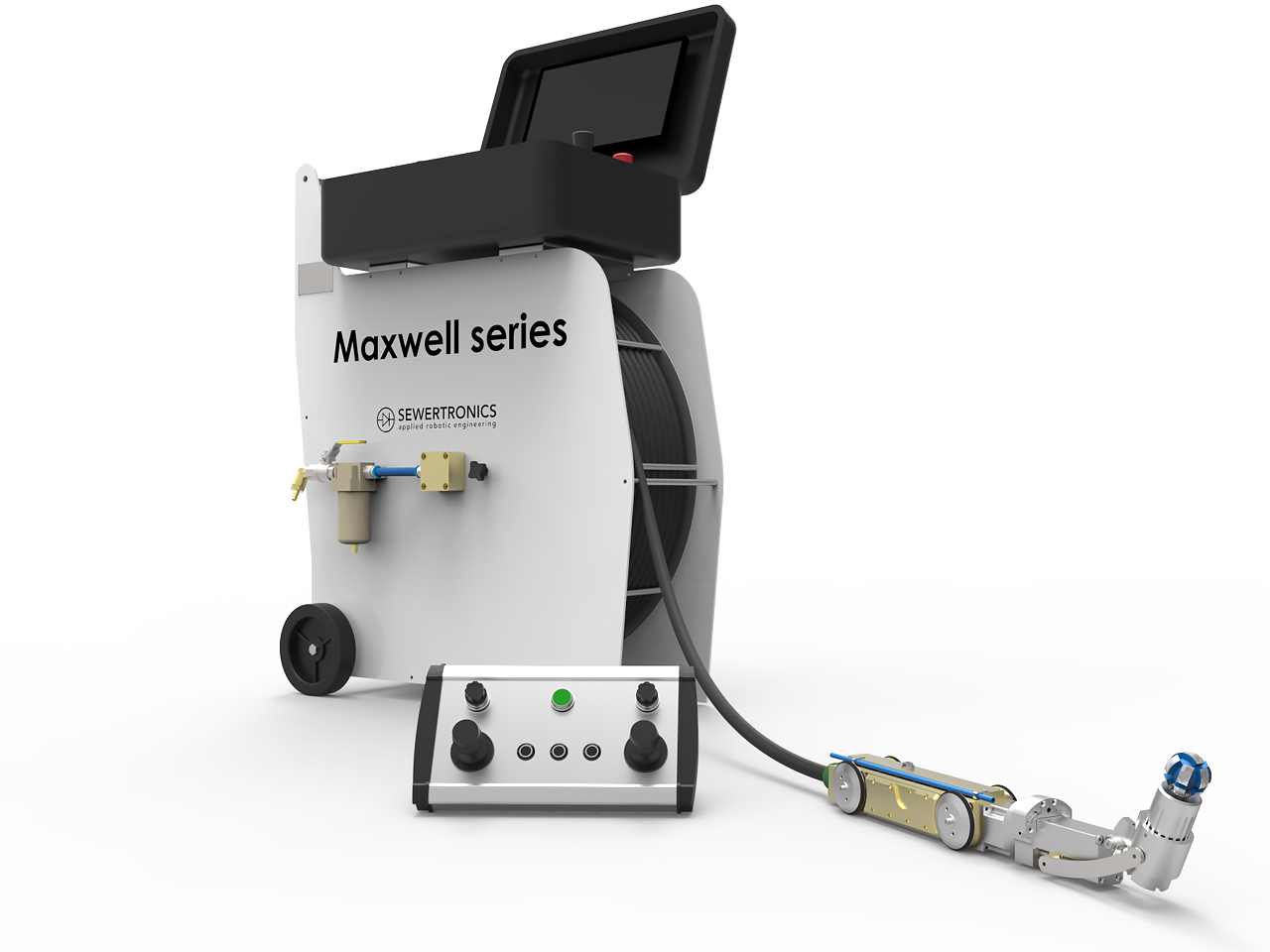 Maxwell 250 with portable cable reel